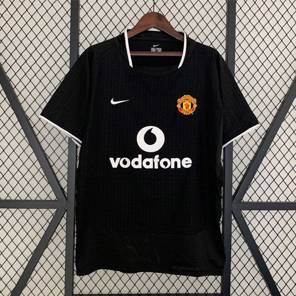 Tailandia Camiseta Manchester United Replica Segunda Ropa Retro 2003 2004